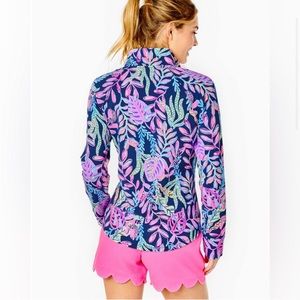 NWT Lilly Pulitzer Skipper Popover In You’ve Been Spotted, L